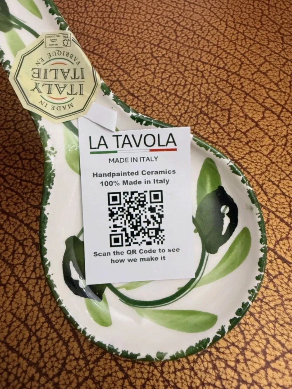 La Tavola italian ceramic
